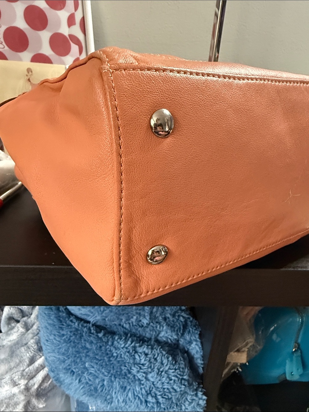 Coach Penelope Carryall Satchel Leather Shoulder Tote - Picture 8 of 17